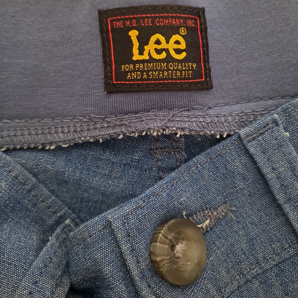 Lee Womens Blue Cargo Capri Pants Size 4 - Picture 7 of 9